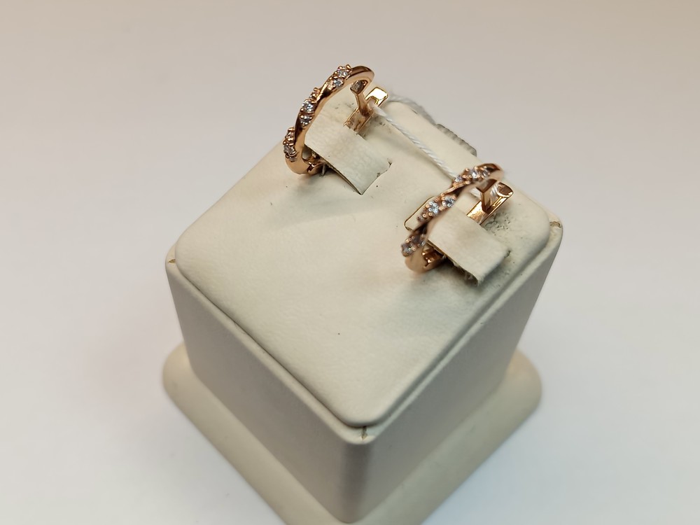 СЕРЬГИ С КАМНЯМИ (Au 585)