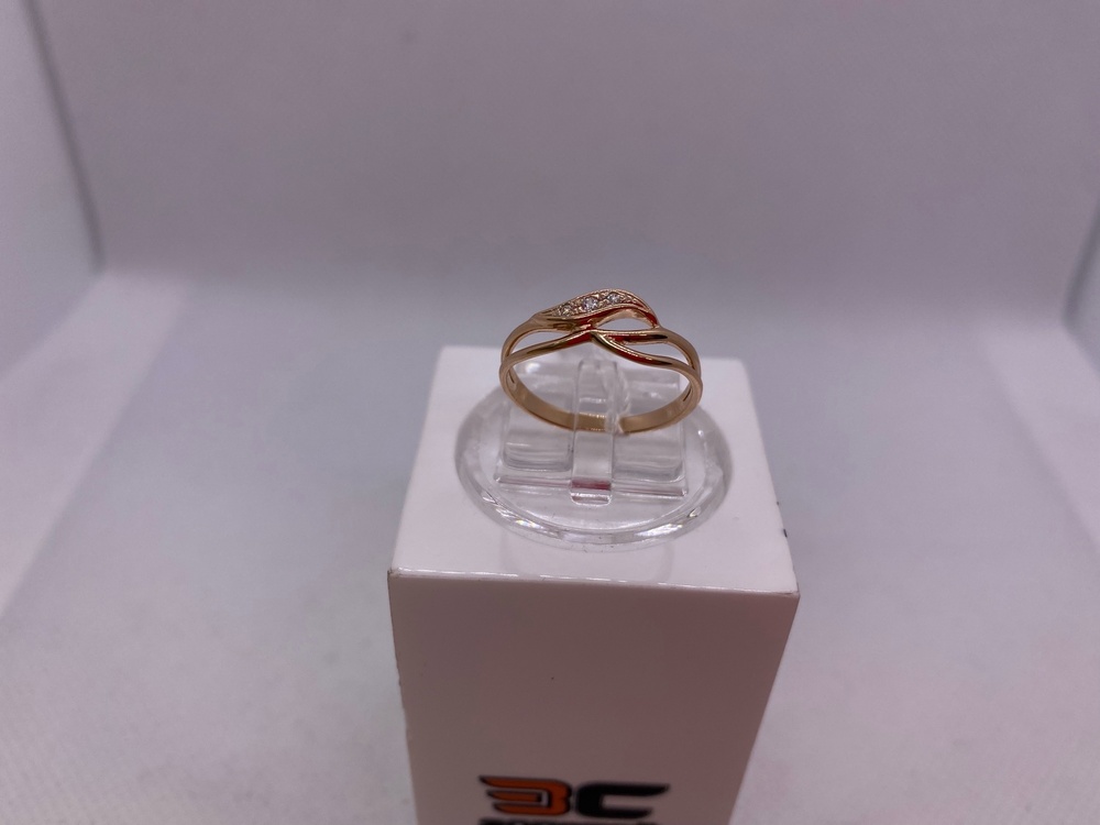 КОЛКМИ585 КОЛЬЦО С КАМНЯМИ (Au 585)
