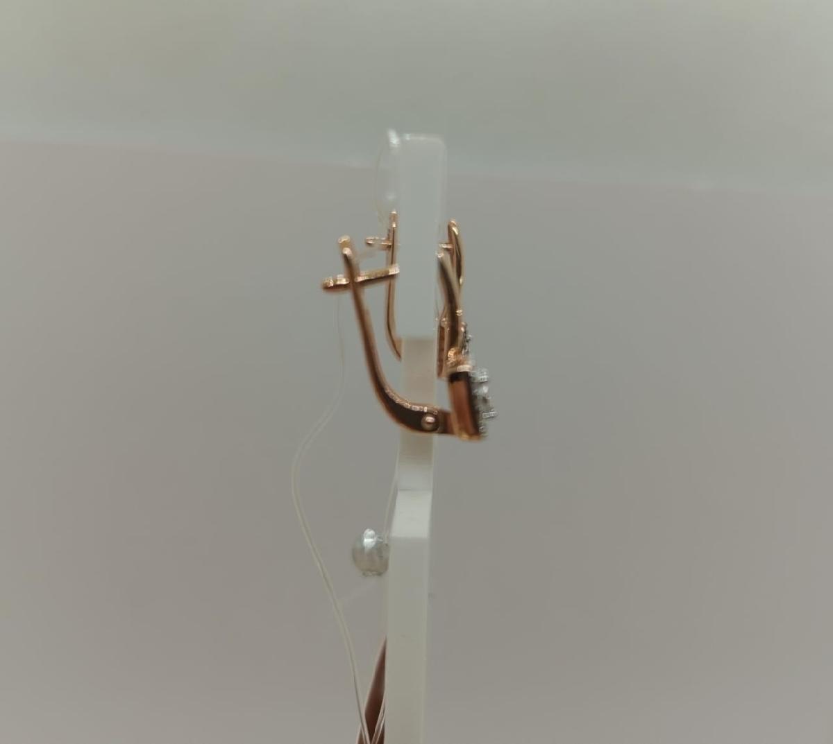 СЕРЬГИ БРИЛЛИАНТ (Au 585)