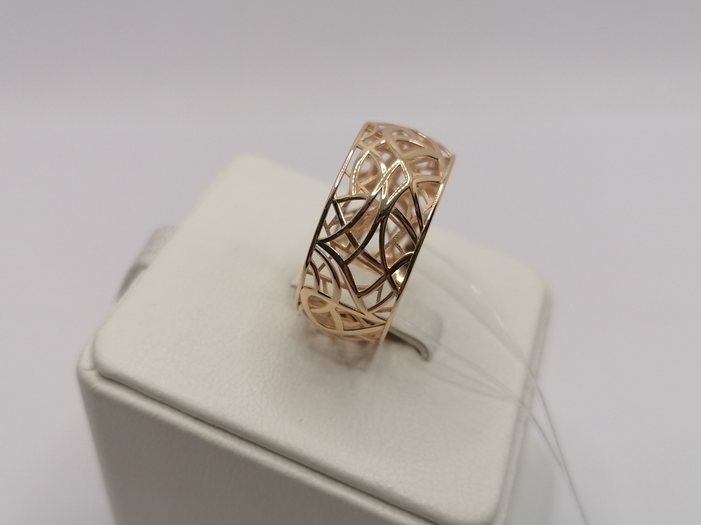 01-7433 КОЛЬЦО БЕЗ КАМНЯ (Au 585)