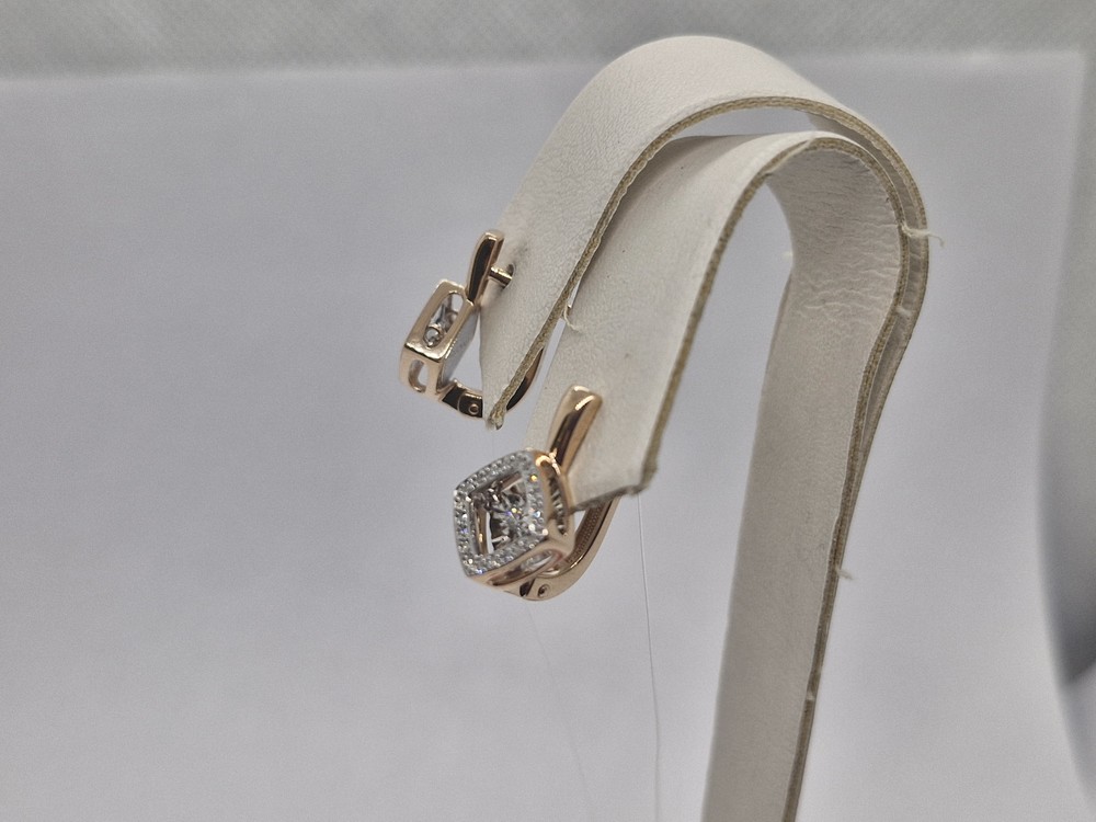 СЕРЬГИ БРИЛЛИАНТ (Au 585)