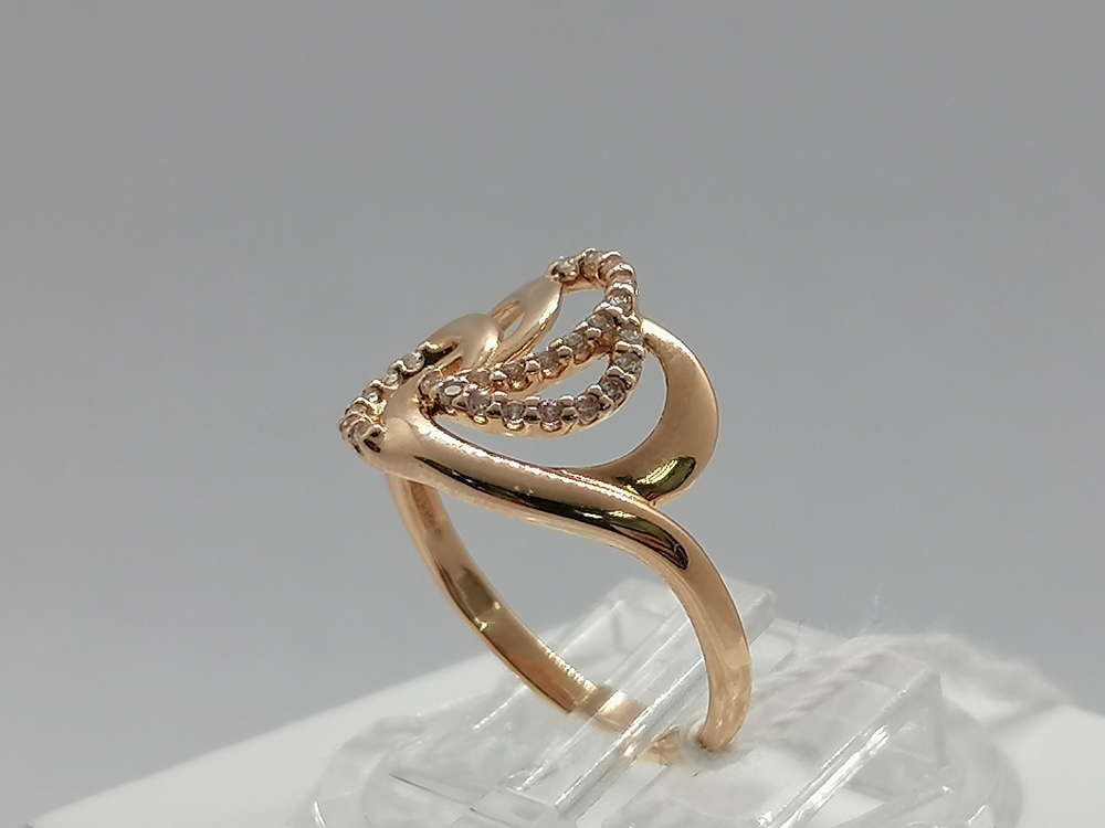 КОЛКМИ585 КОЛЬЦО С КАМНЯМИ (Au 585)