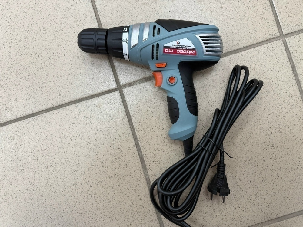 ДРЕЛЬ-ШУРУПОВЕРТ ЭЛЕКТРОПРИБОР ДШ-550ДМ