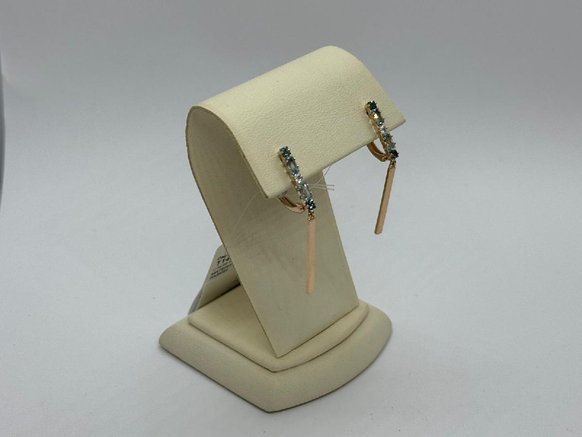 СЕРЬГИ ТОПАЗ (Au 585)