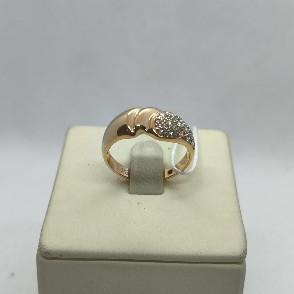 КОЛКМИ585 КОЛЬЦО С КАМНЯМИ (Au 585)