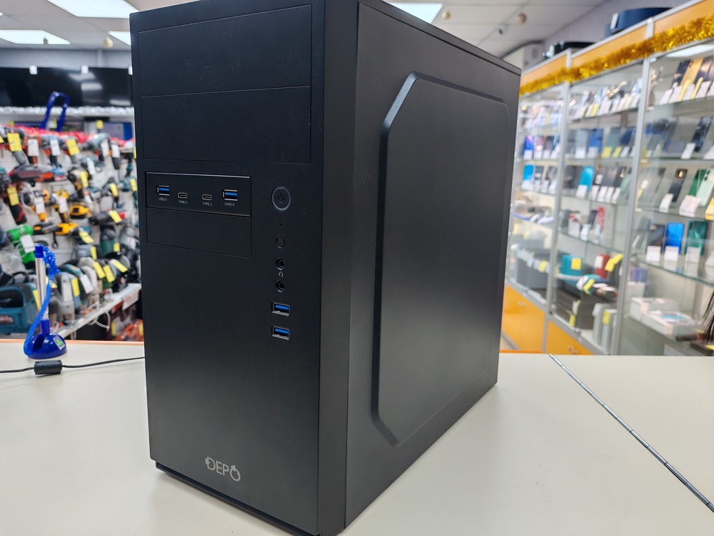 Системный блок DEPO; Ryzen 5 3600, GeForce GT 730, 8 Гб, 512 GB, Нет
