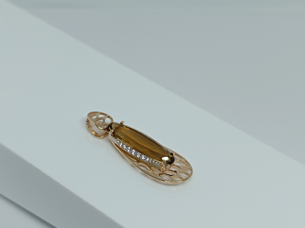 ПОДВЕСКА С КАМНЯМИ (Au 585)