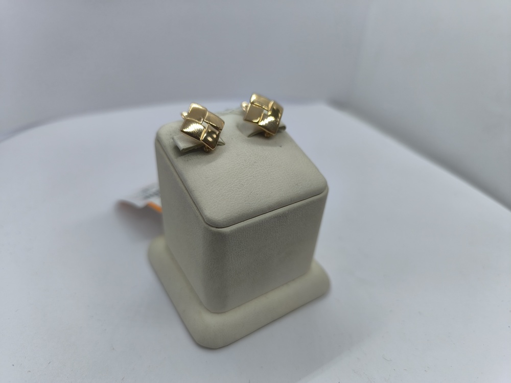 СЕРЬГИ БЕЗ КАМНЯ (Au 585)