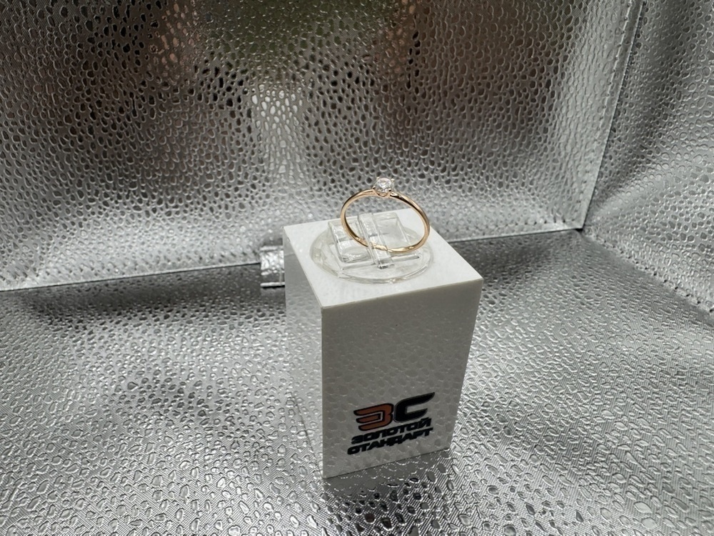 КОЛЬЦО С КАМНЕМ (Au 585)