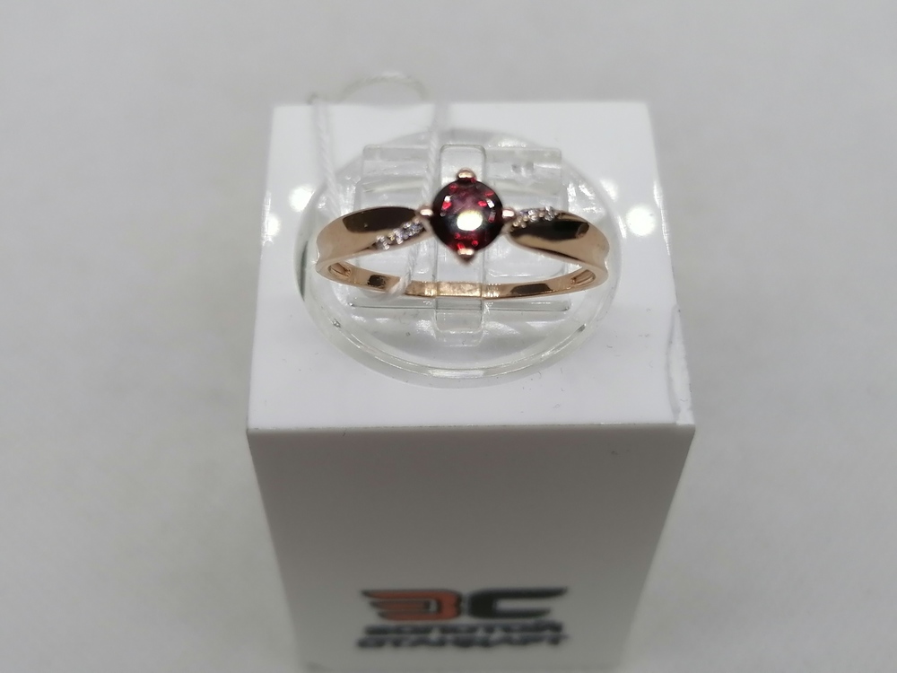 КОЛКМИ585 КОЛЬЦО С КАМНЯМИ (Au 585)