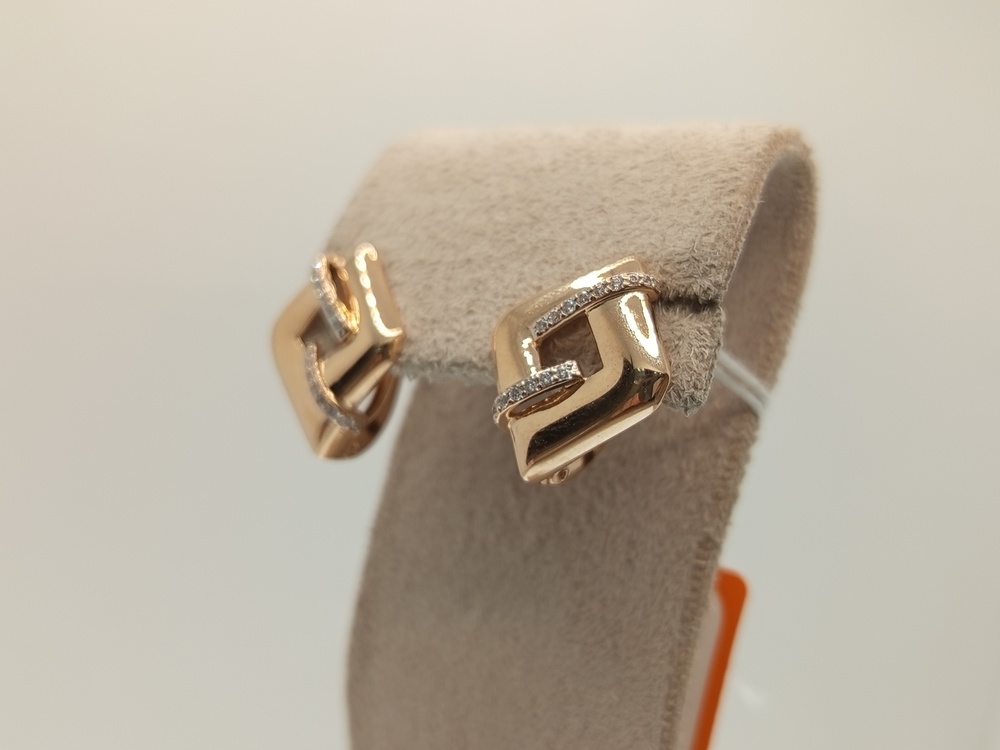 СЕРЬГИ С КАМНЯМИ (Au 585)