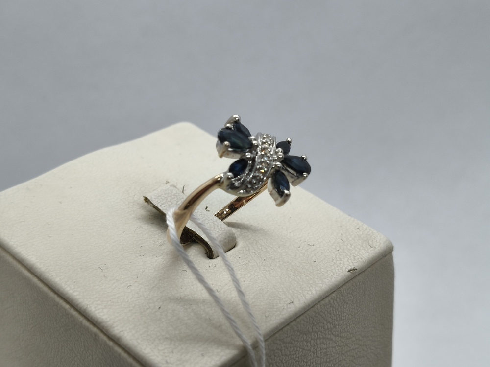 КОЛЬЦО БРИЛЛИАНТ Au 585