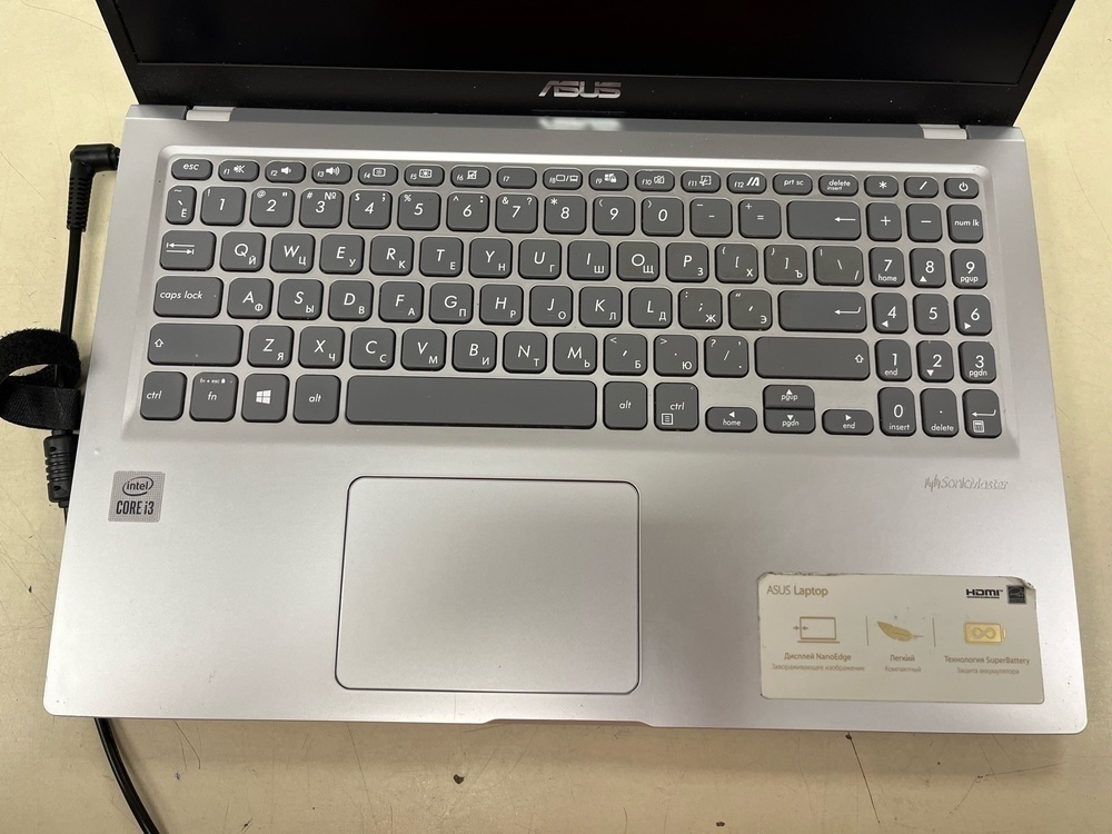 Ноутбук ASUS .; Core i3-1005G1, Intel UHD Graphics, 8 Гб, 240 Гб, Нет