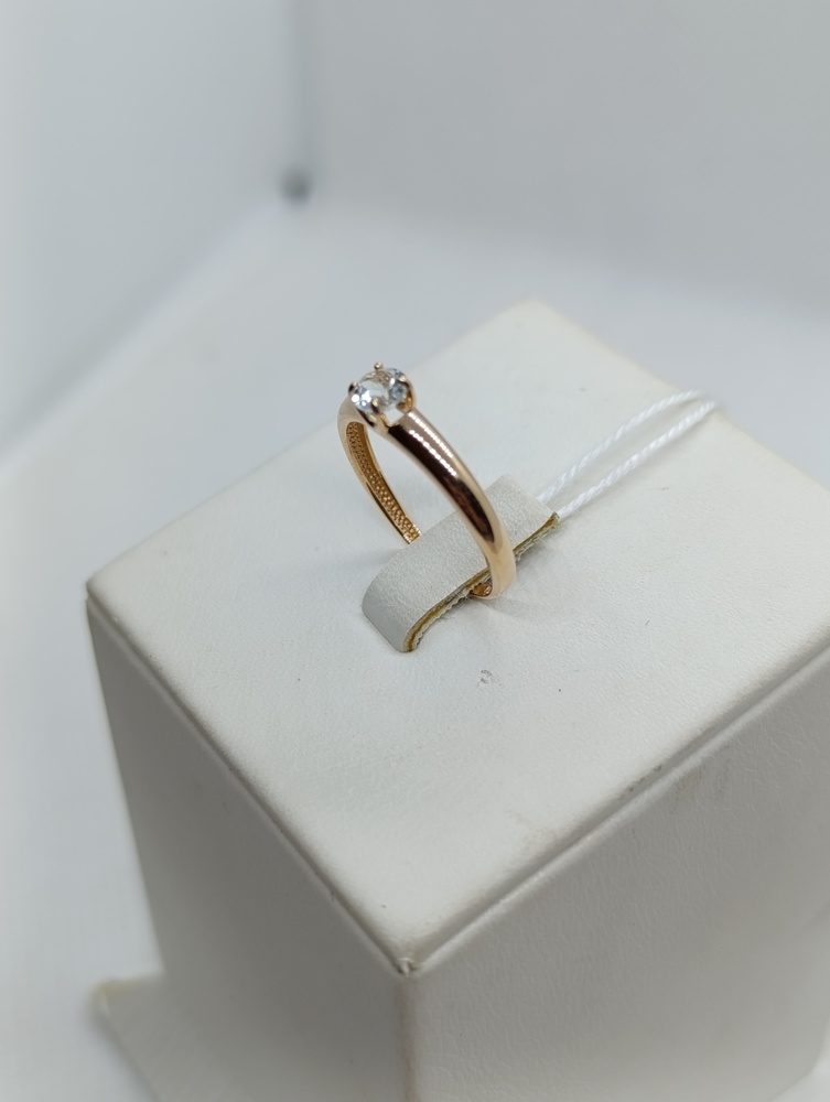 КОЛЬЦО С КАМНЕМ (Au 585)