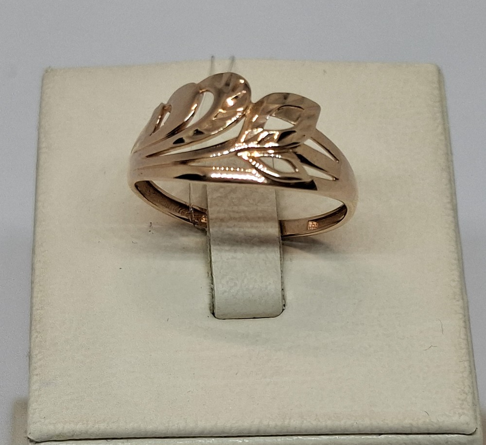 КОЛЬЦО БЕЗ КАМНЯ (Au 585) КОЛЬЦО БЕЗ КАМНЯ (Au 585)