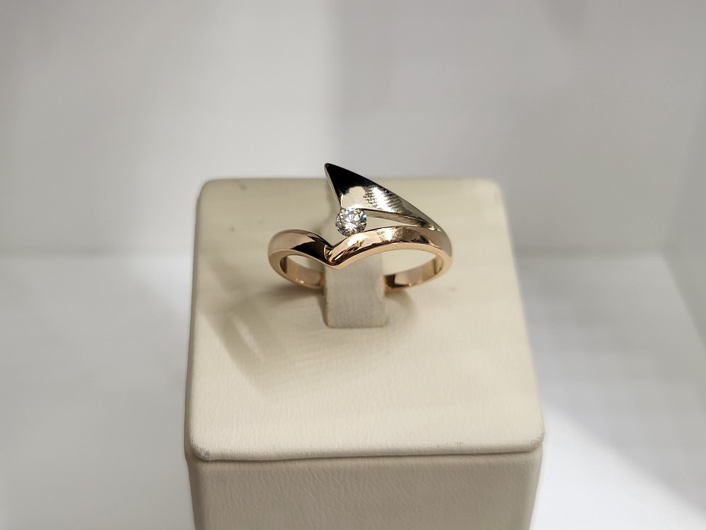 КОЛЬЦО БРИЛЛИАНТ Au 585