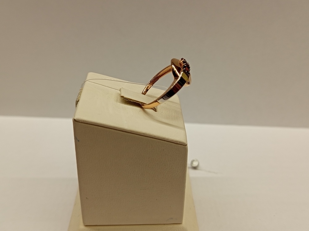 КОЛЬЦО ГРАНАТ (Au 585)