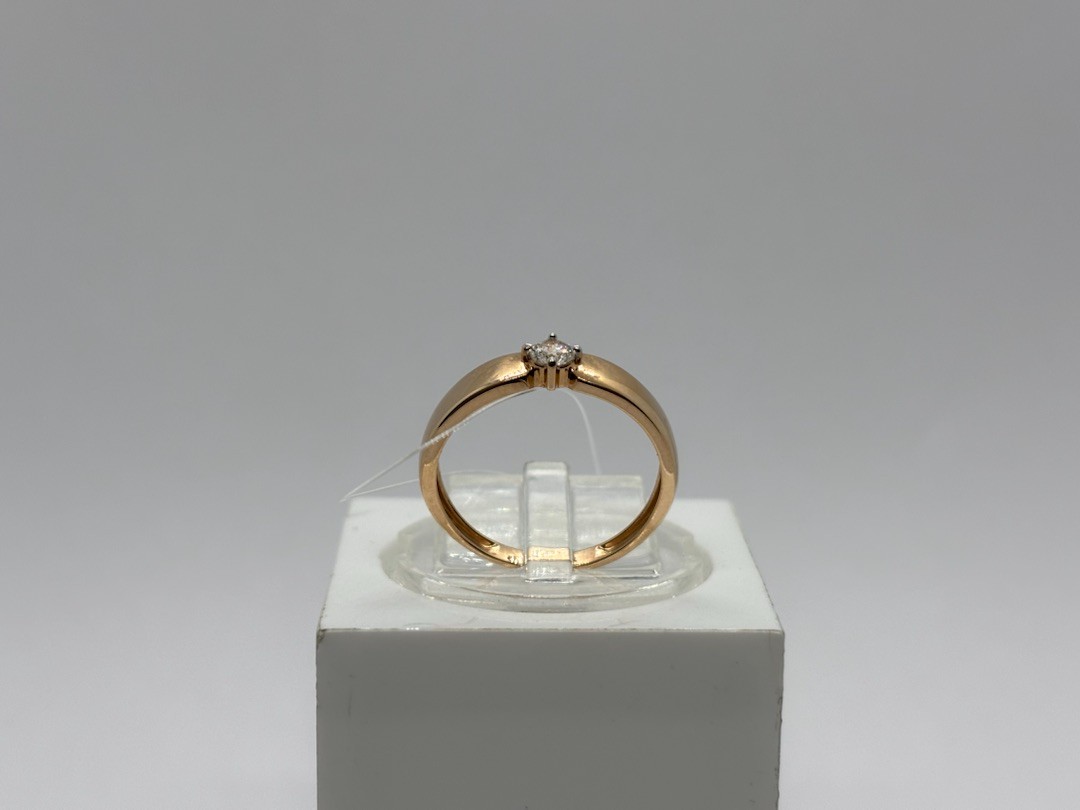 КОЛЬЦО С КАМНЕМ (Au 585)