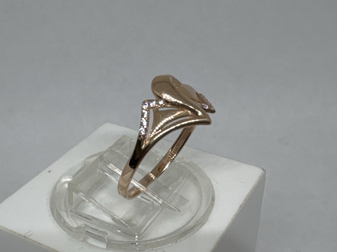 КОЛКМИ375 КОЛЬЦО С КАМНЯМИ (Au 375)