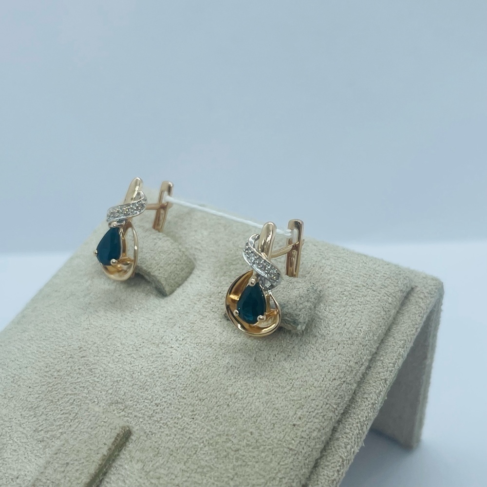 СЕРЬГИ БРИЛЛИАНТ (Au 585)