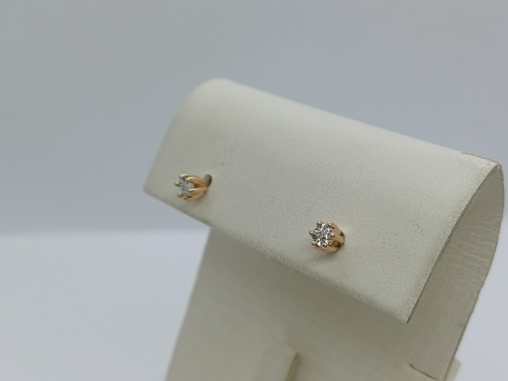 СЕРЬГИ БРИЛЛИАНТ (Au 585)