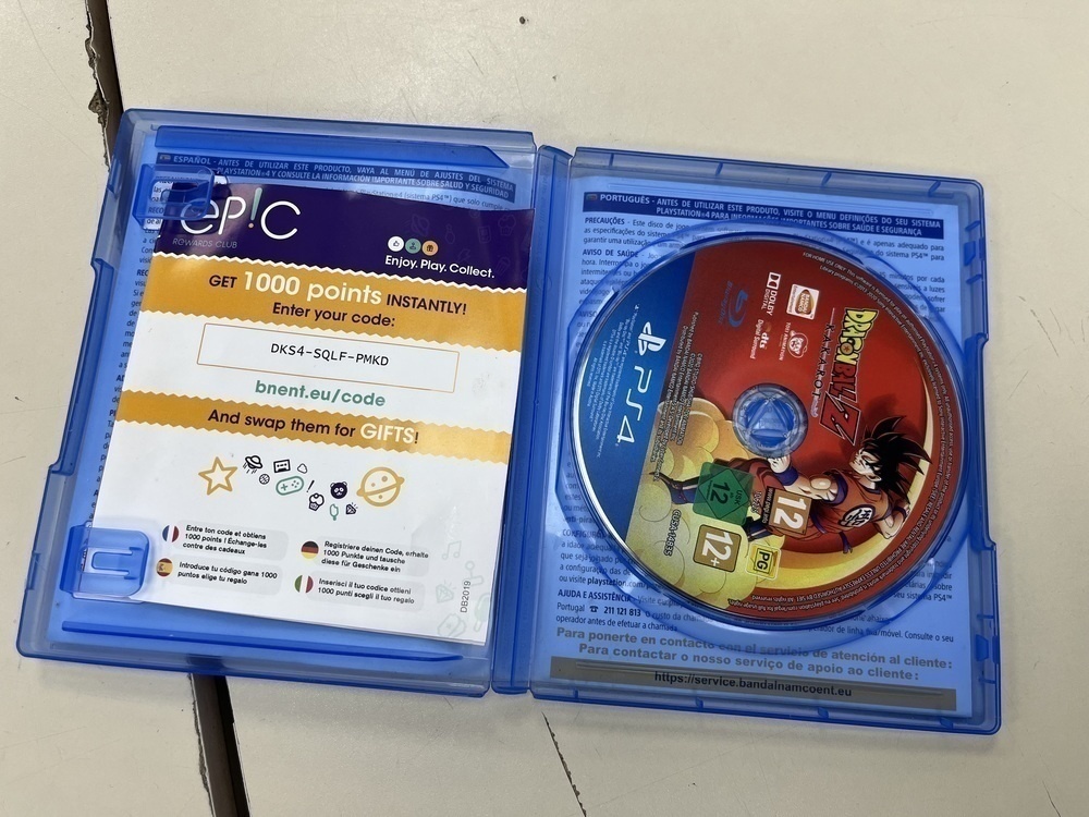 Игра Playstation 4 Dragon Ball Z