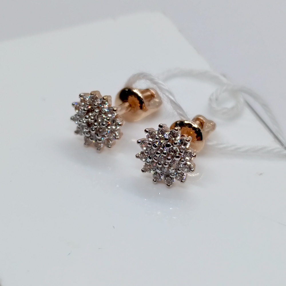 СЕРЬГИ ПУСЕТЫ (Au 585)