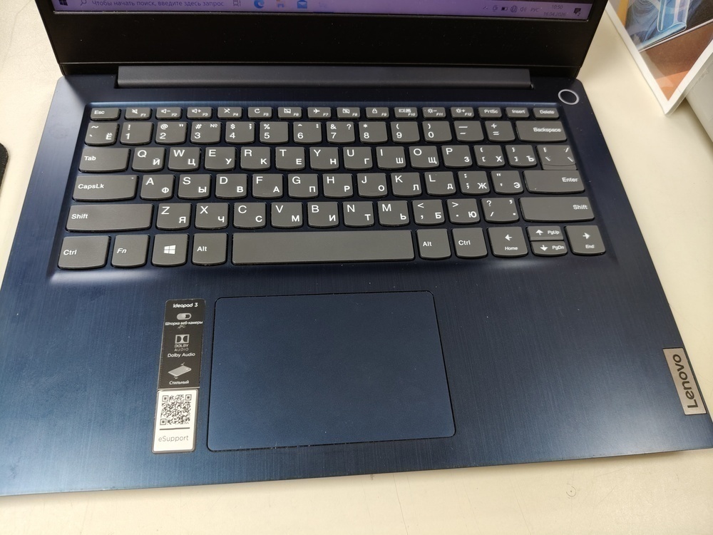 Ноутбук Lenovo Ideapad 3; Ryzen 5 3500U, Radeon Vega 8, 8 Гб, 500 Гб, Нет