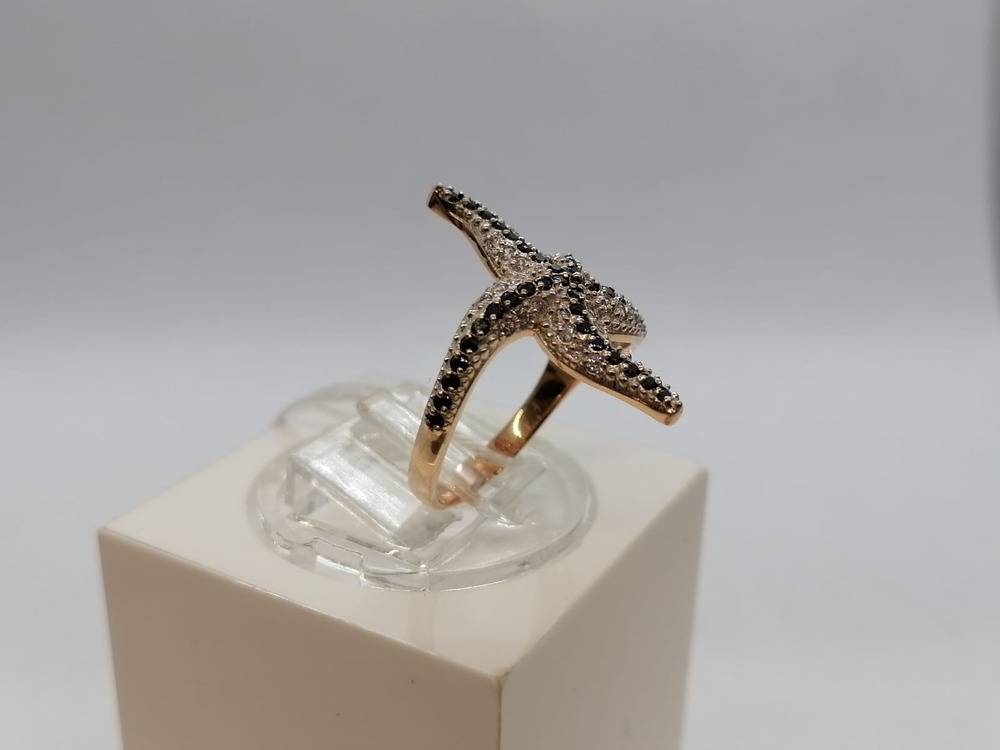 КОЛКМИ585 КОЛЬЦО С КАМНЯМИ (Au 585)