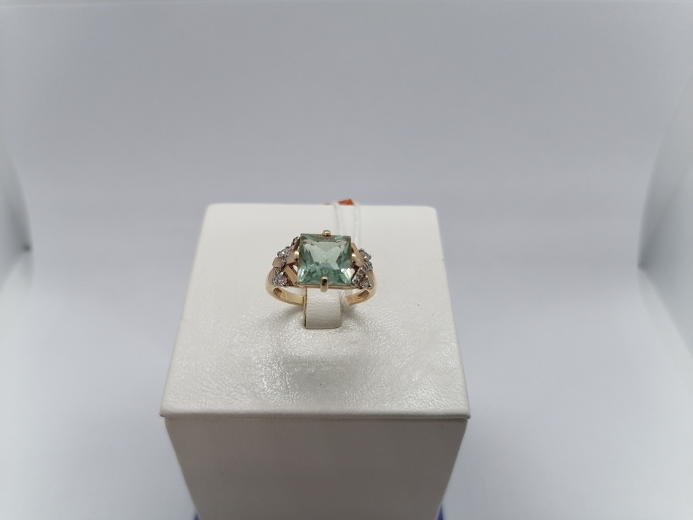 КОЛКМИ585 КОЛЬЦО С КАМНЯМИ (Au 585)