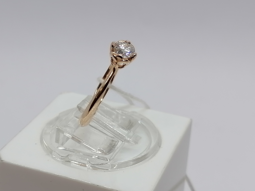 КОЛЬЦО БРИЛЛИАНТ Au 585