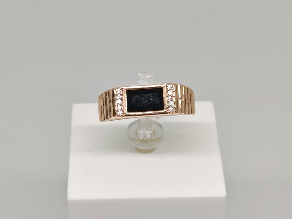 ПЕЧКМИ585 ПЕЧАТКА С КАМНЯМИ (Au 585)