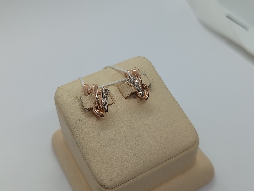 СЕРЬГИ БРИЛЛИАНТ (Au 585)