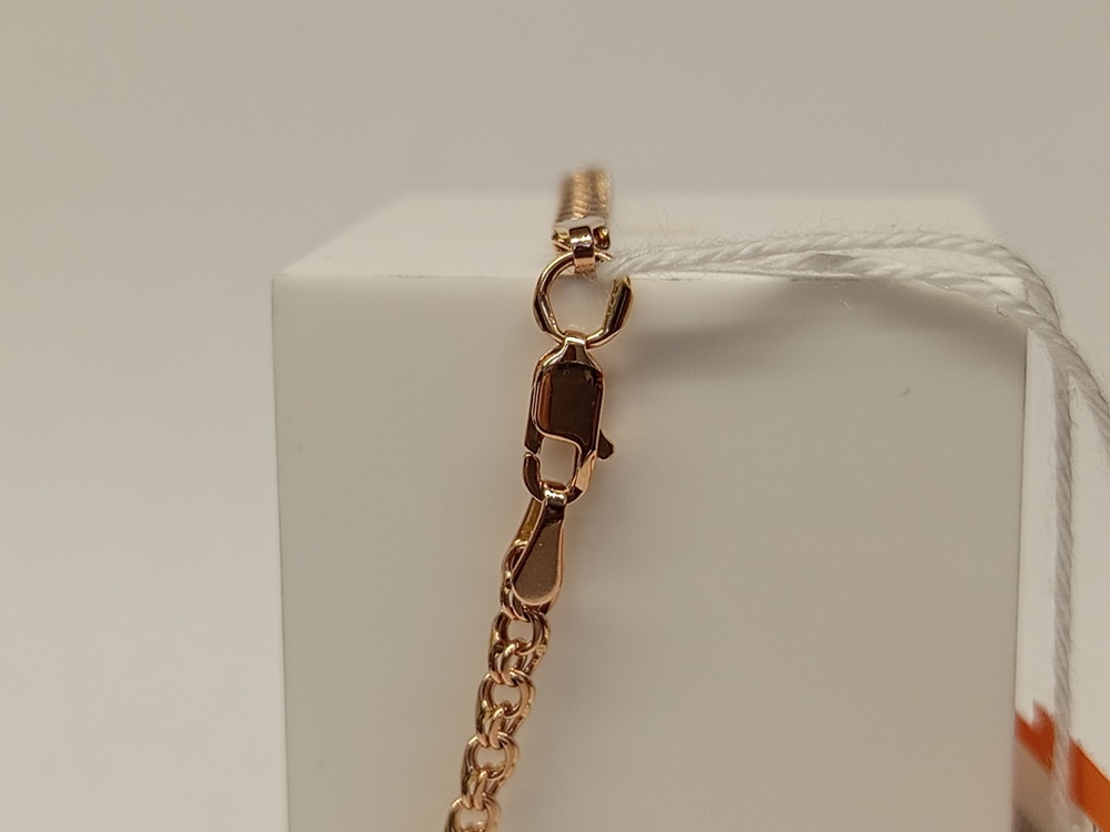 БЛБ585 БРАСЛЕТ ПОЛНОВЕСНЫЙ Бисмарк (Au 585)