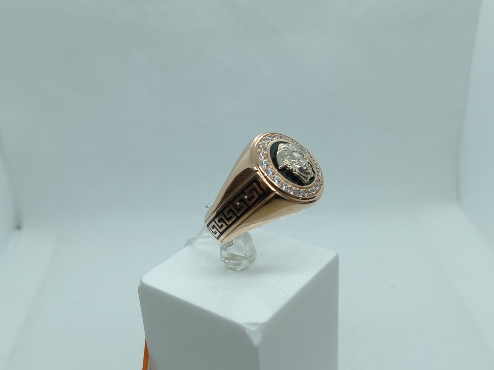 ПЕЧАТКА С КАМНЯМИ (Au 585)