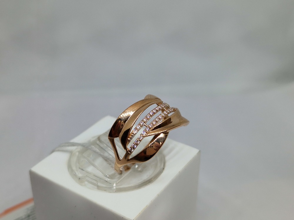 КОЛКМИ585 КОЛЬЦО С КАМНЯМИ (Au 585)