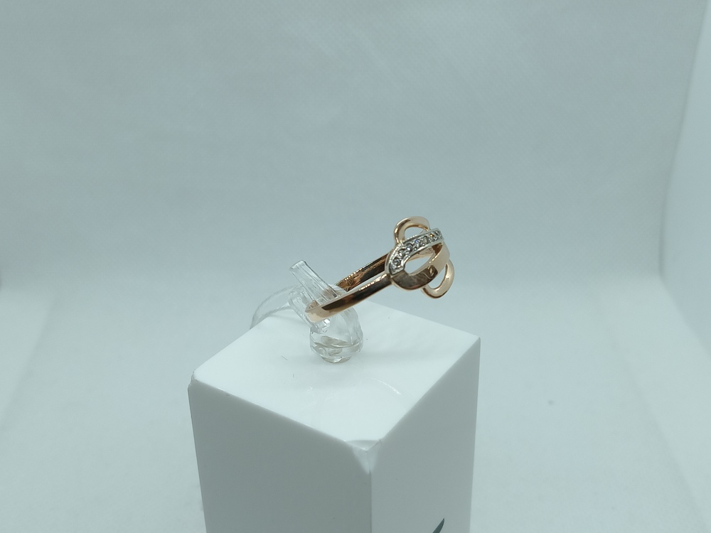 КОЛКМИ585 КОЛЬЦО С КАМНЯМИ (Au 585)