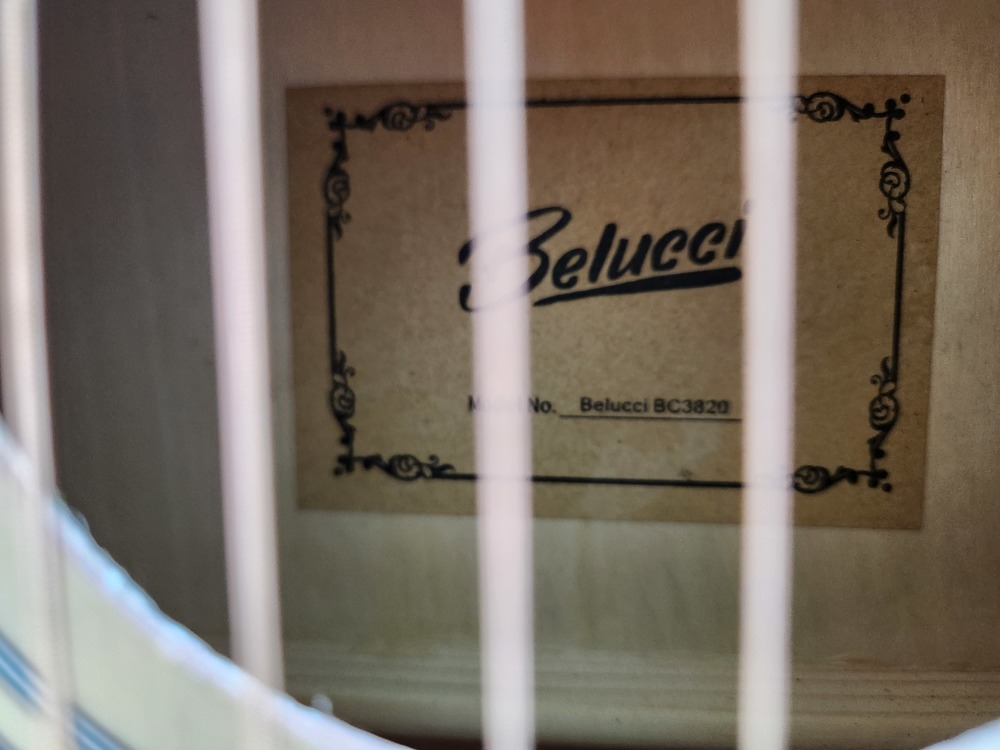 Гитара акустическая Belucci BC3820 N
