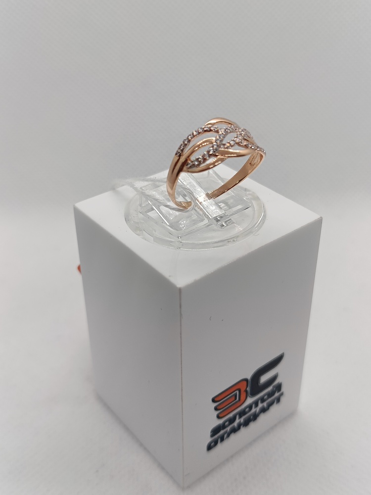 КОЛКМИ585 КОЛЬЦО С КАМНЯМИ (Au 585)