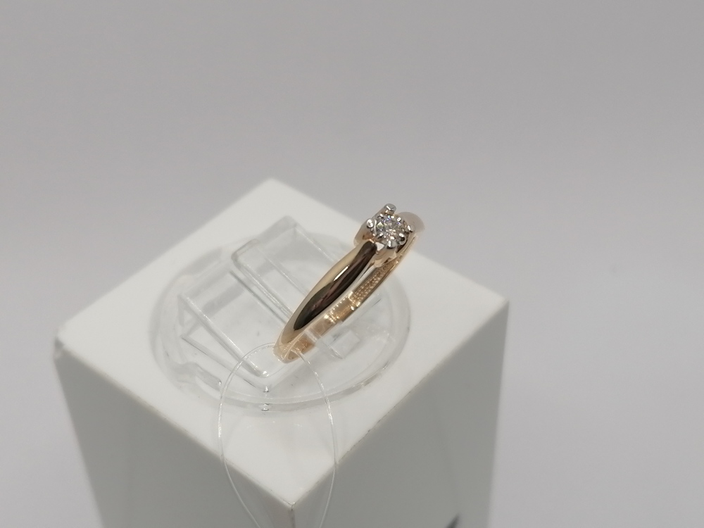 КОЛЬЦО БРИЛЛИАНТ (Au 585)