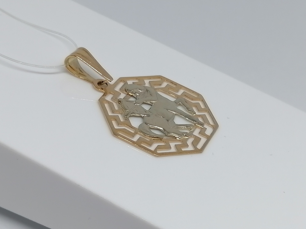 ПОДВЕСКА ЗНАК ЗОДИАКА без камня (Au 585)