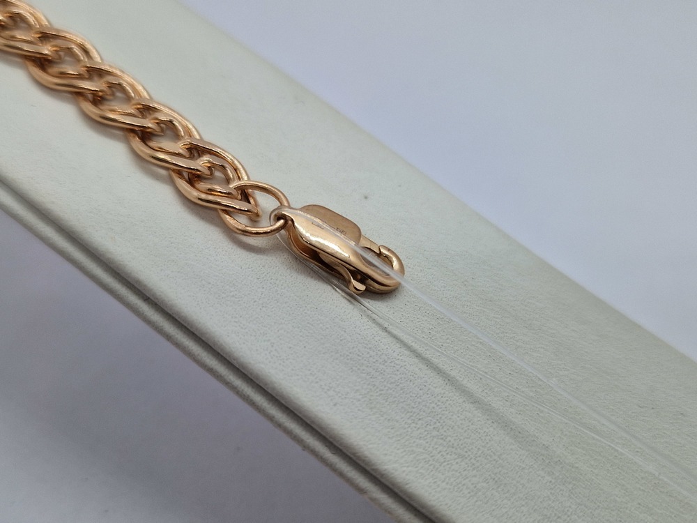 НБ 12-200ПГ БРАСЛЕТ ПУСТОТЕЛЫЙ (Au 585)