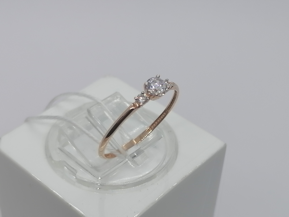КОЛКМИ585 КОЛЬЦО С КАМНЯМИ (Au 585)