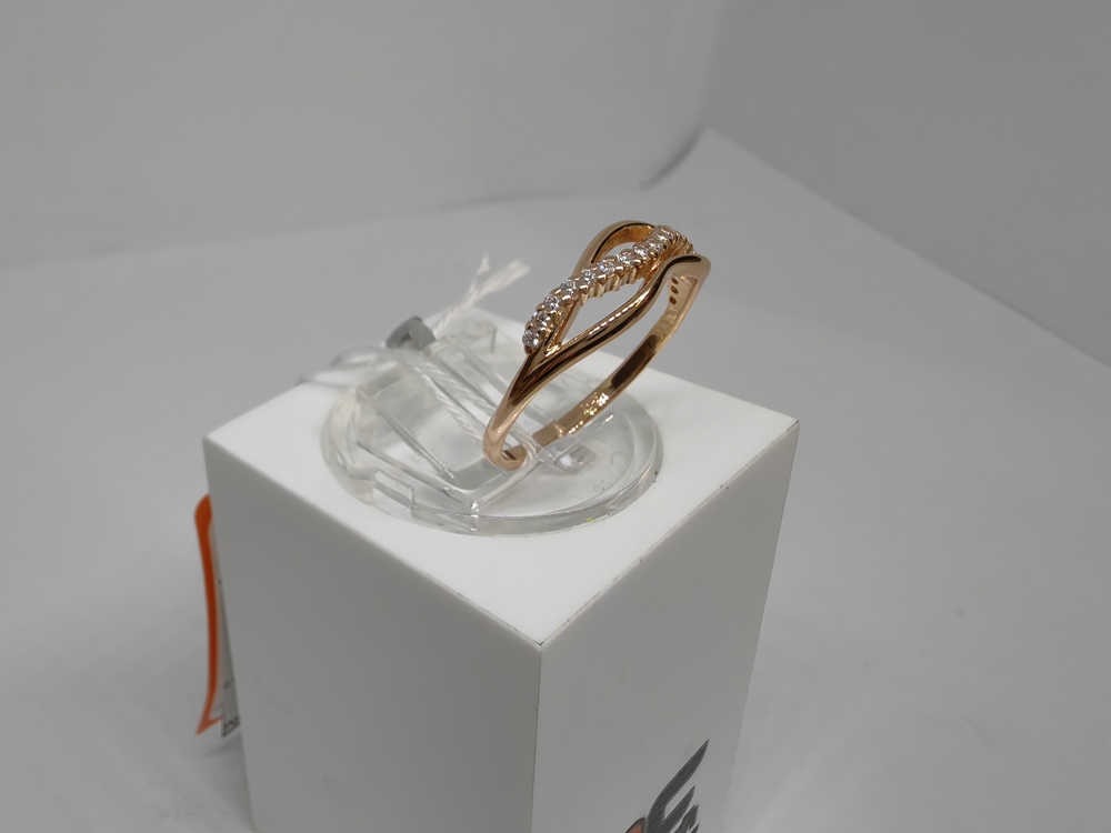 КОЛКМИ585 КОЛЬЦО С КАМНЯМИ (Au 585)