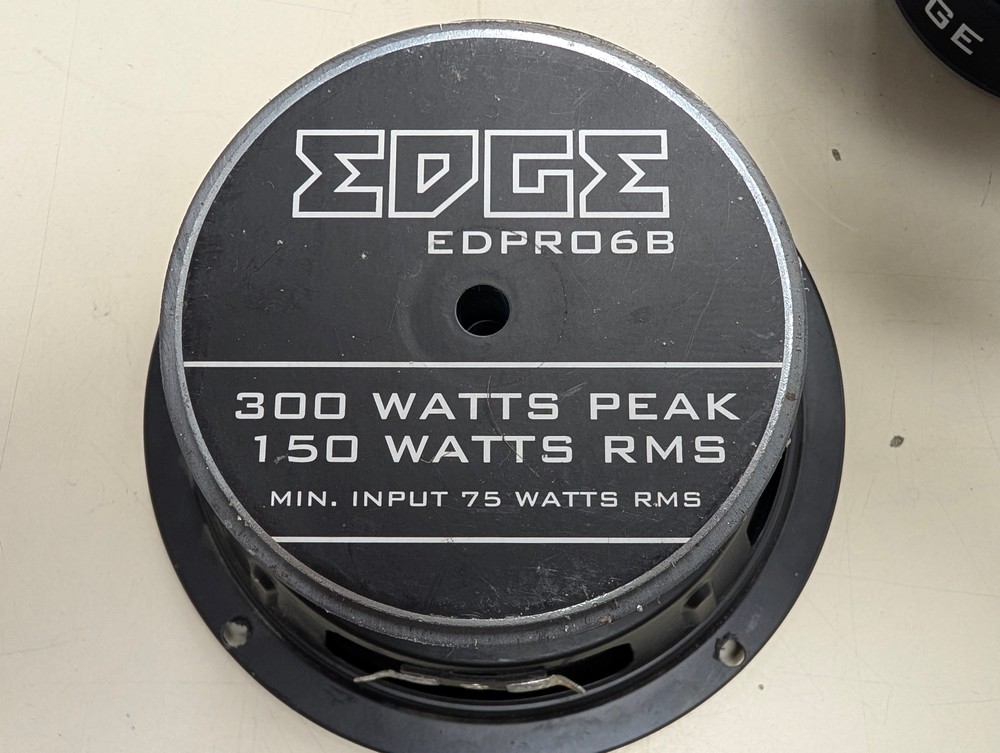 Автоакустика передняя EDGE EDPRO65B;