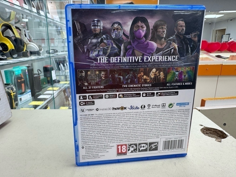 Игра Playstation 5 Mortal Kombat 11 Ultimate