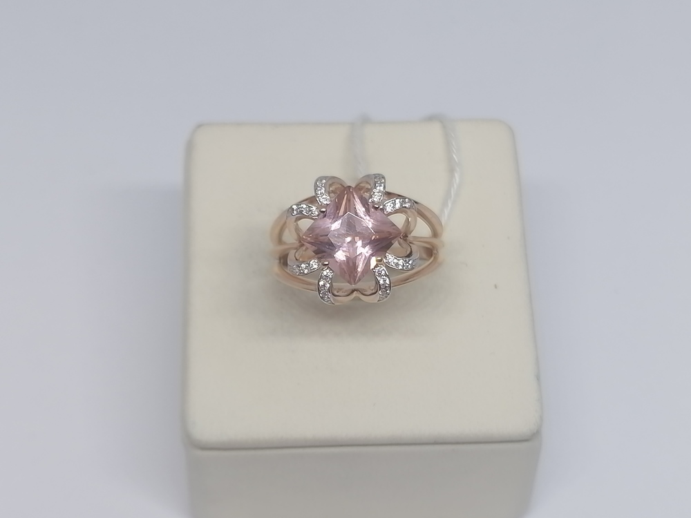 КОЛКМИ585 КОЛЬЦО С КАМНЯМИ (Au 585)