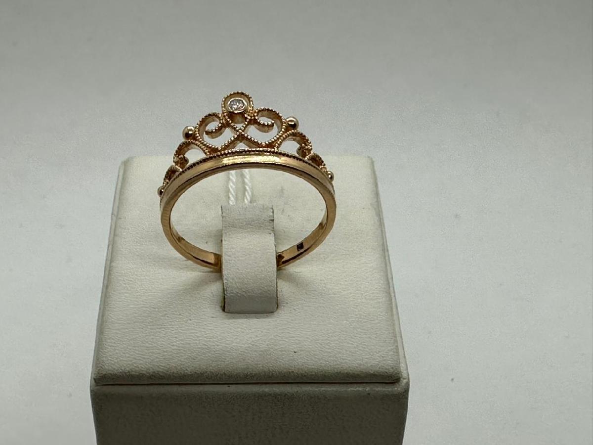 КОЛЬЦО БРИЛЛИАНТ Au 585