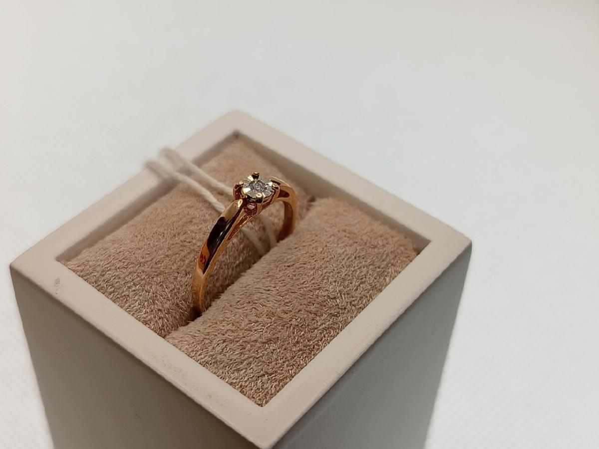 КОЛЬЦО БРИЛЛИАНТ Au 585