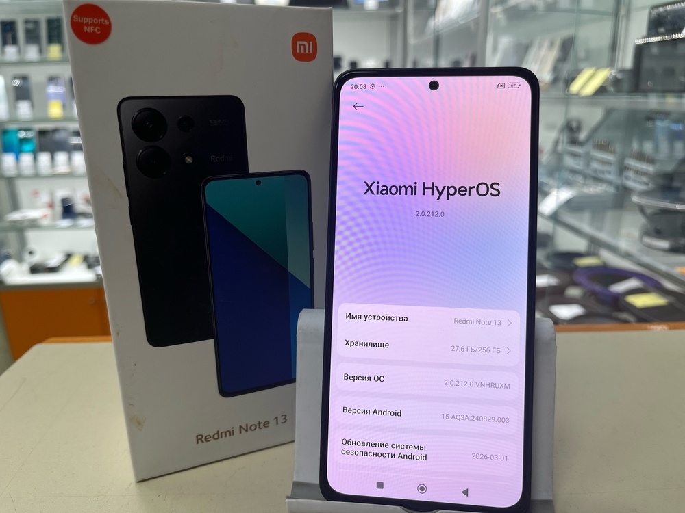 Смартфон Xiaomi Redmi note 13 8/256